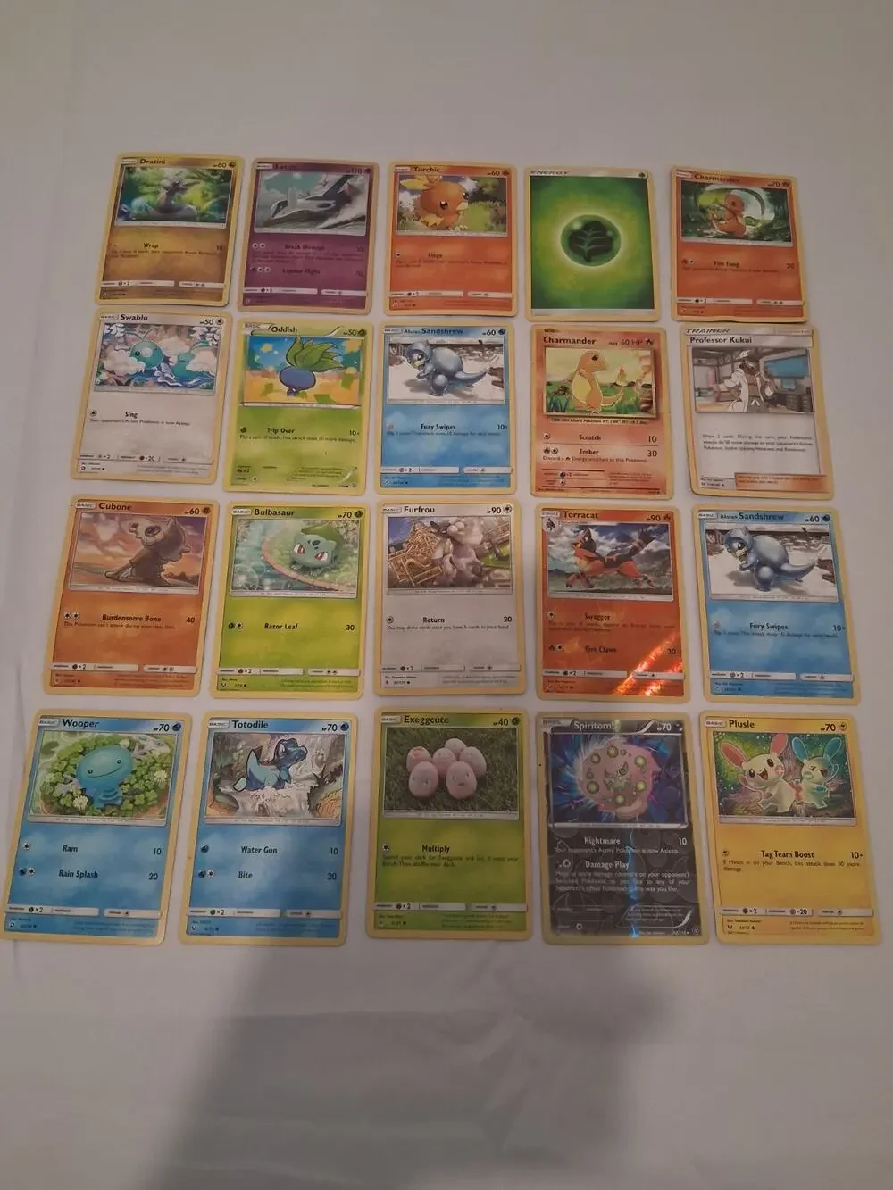 Pokemon Card Lot 20 Singles - Charmander Dragon Majesty, Spiritomb, Latios &...